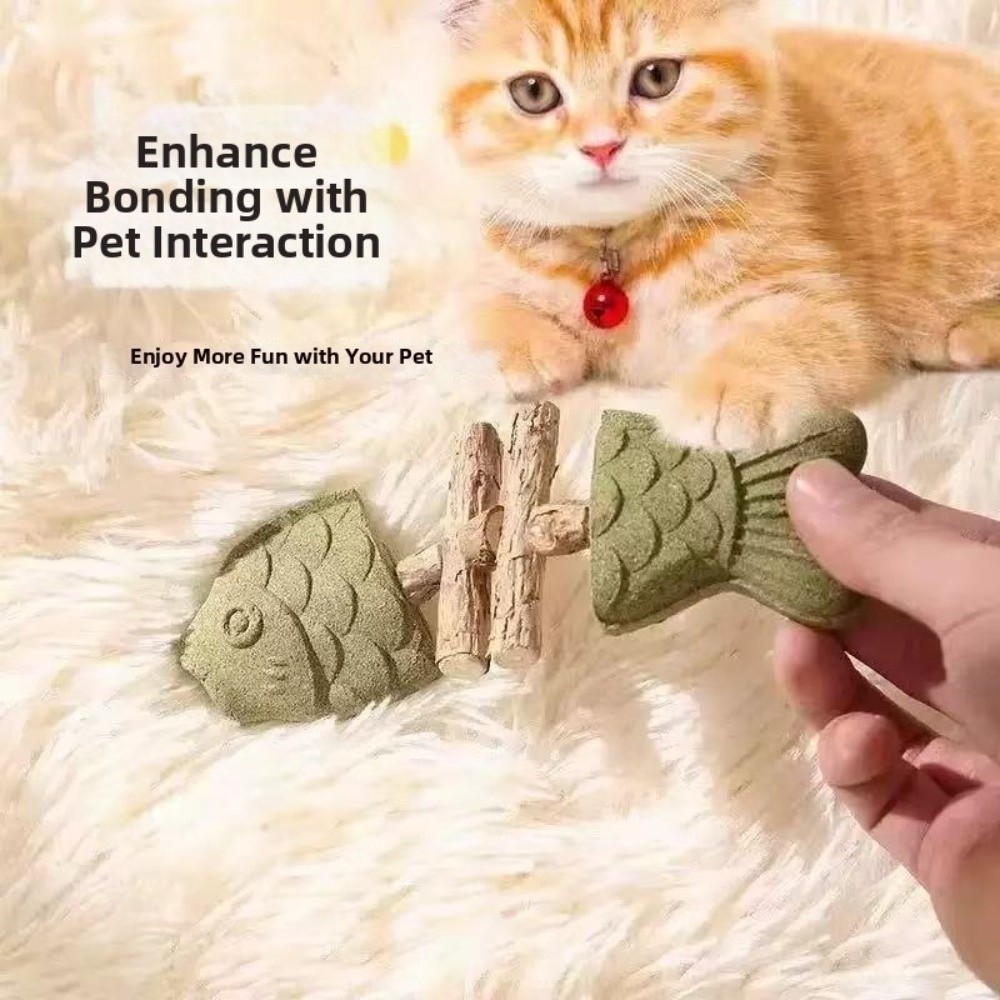 Fish Bone Shape Cat Molar Stic - огляд і ціна Teeth Cleaning Dog Chew Bone