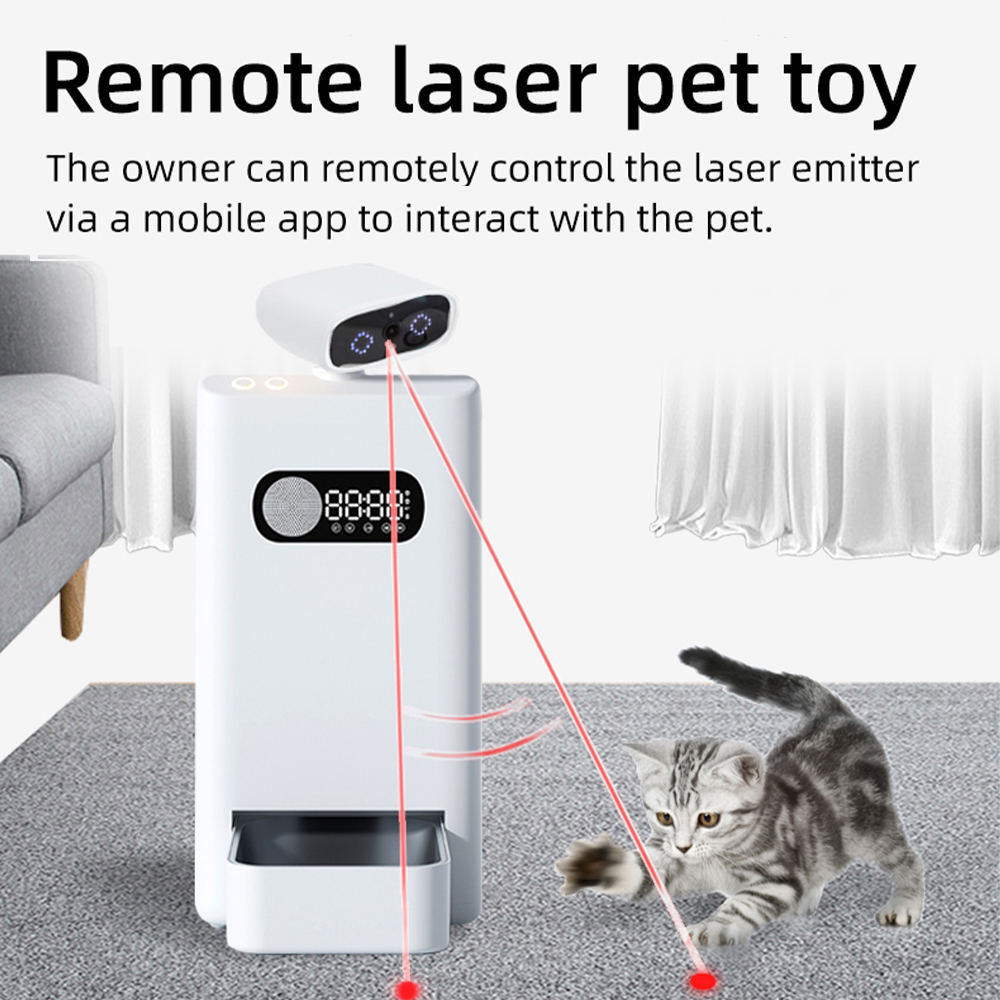 4K HD Smart AI Pet Camera Feed - огляд і ціна Pet Feeders